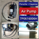 Air Suspension Compressor Pump 7P0616006H Compatible With PORSCHE CAYENNE